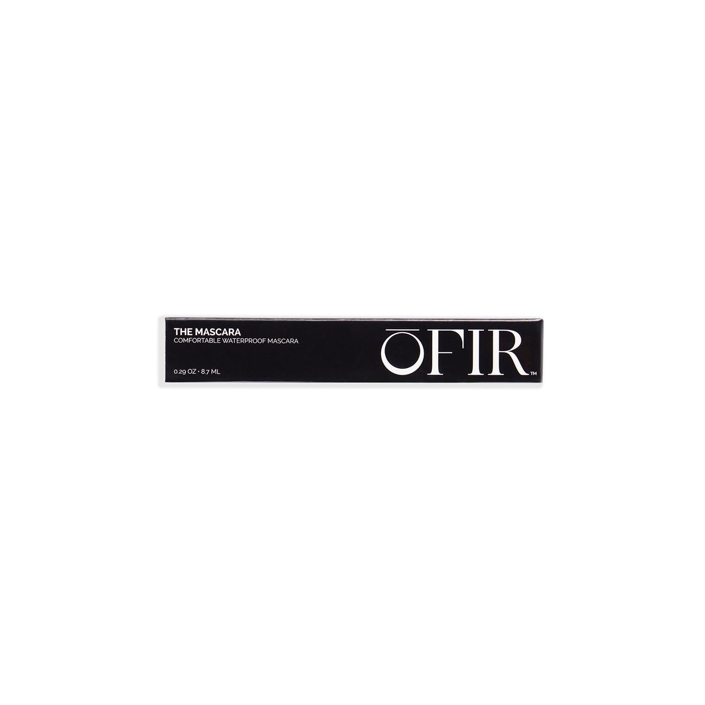 OFIR Waterproof Mascara | Vegan, Cruelty-Free, Flake-Free Formula | Volumizing, Lengthening & Lifting for Fuller, Defined Lashes | Long-Lasting, Smudge-Proof Volume Mascara | Licorice Black