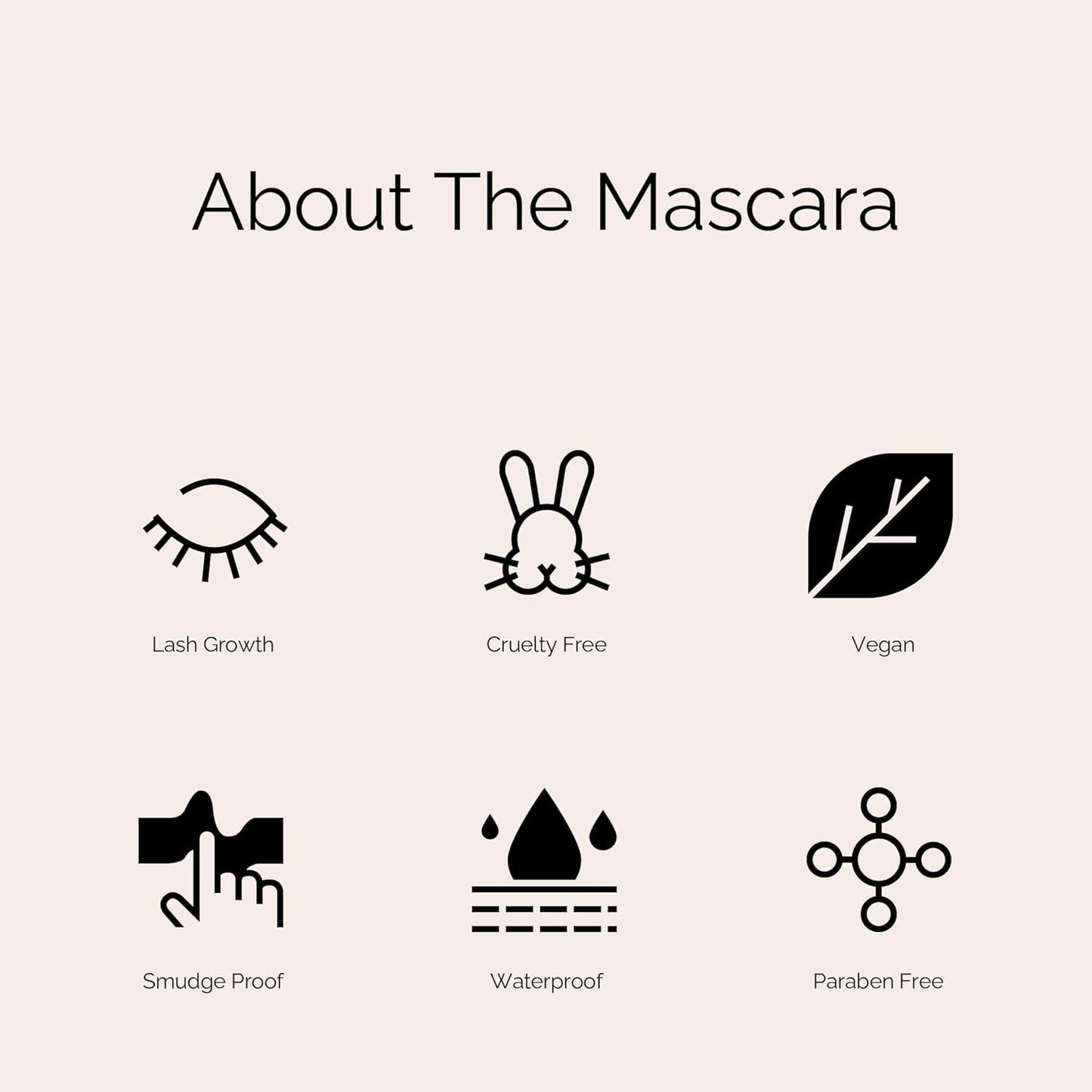 OFIR Waterproof Mascara | Vegan, Cruelty-Free, Flake-Free Formula | Volumizing, Lengthening & Lifting for Fuller, Defined Lashes | Long-Lasting, Smudge-Proof Volume Mascara | Licorice Black