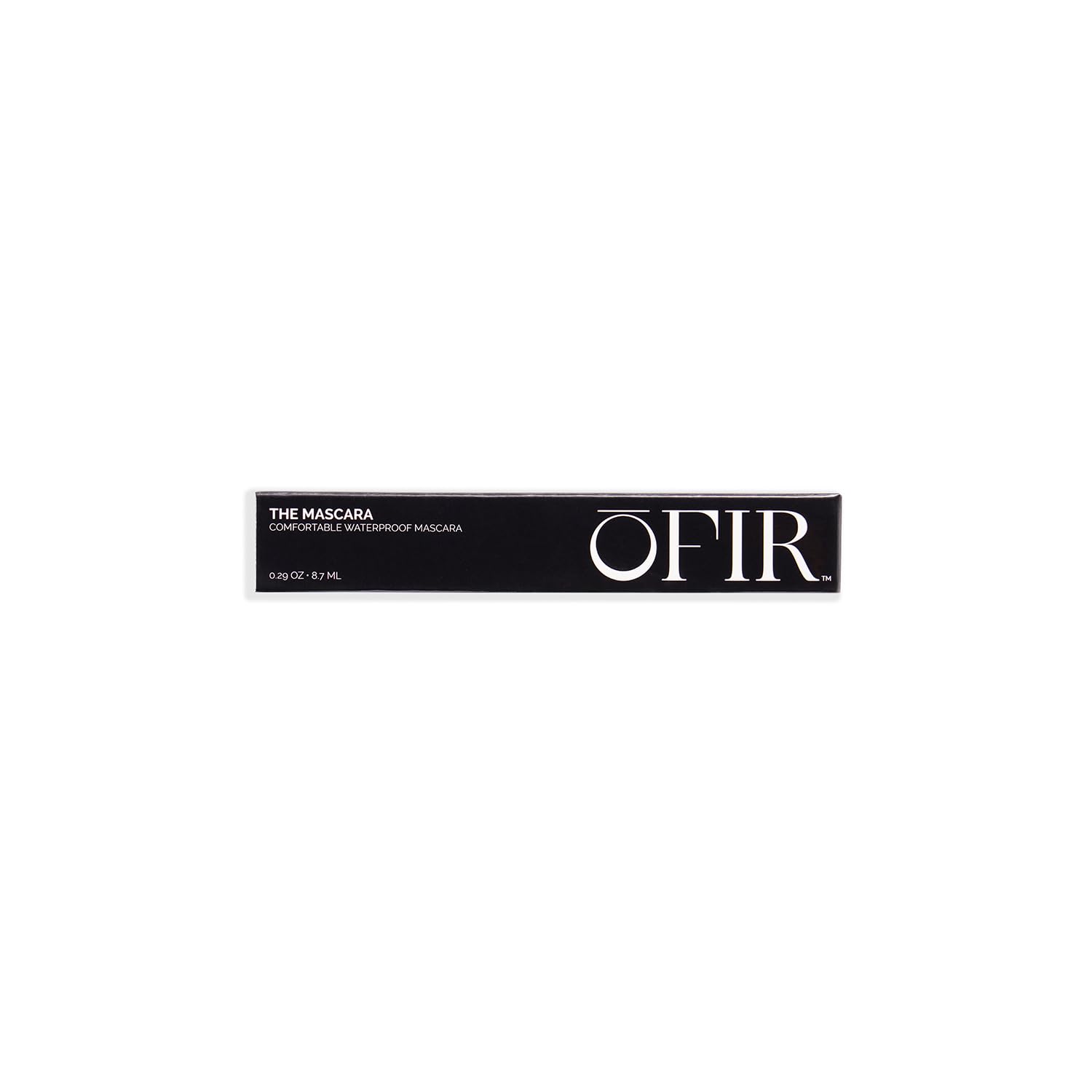 OFIR Waterproof Mascara | Vegan, Cruelty-Free, Flake-Free Formula | Volumizing, Lengthening & Lifting for Fuller, Defined Lashes | Long-Lasting, Smudge-Proof Volume Mascara | Licorice Black