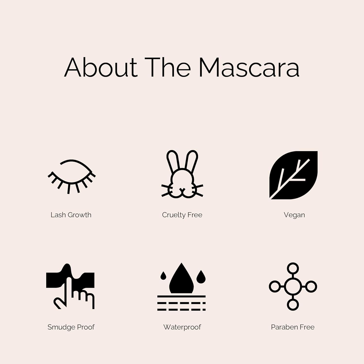 OFIR Waterproof Mascara | Vegan, Cruelty-Free, Flake-Free Formula | Volumizing, Lengthening & Lifting for Fuller, Defined Lashes | Long-Lasting, Smudge-Proof Volume Mascara | Licorice Black